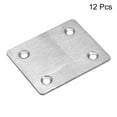 thumbnail image 2 of Repair Plates, 60mm x 50mm, Flat Fixing Mending Bracket Connector, 12 Pcs, 2 of 4
