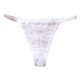 thumbnail image 1 of Gibobby Calzones de encaje para mujer Bragas de encaje con estampado Sexy para mujer, ropa interior de tiro bajo, bragas de Tanga para mujer(Blanco,XL), 1 of 5