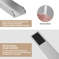 thumbnail image 4 of Freestanding Bathtub Faucet, Floor Mounted Tub Filler Faucet, Bathroom Tub Faucets with Handheld Shower, 4 of 7
