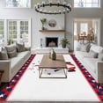 thumbnail image 4 of Independence Day Washable Area Rug 6 x 9 ft Gnome, Soft Non Slip Rugs Stain Repellent Indoor Felt Carpet for Living Dining Room Bedroom Home Office, 4 of 9