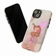 thumbnail image 3 of Fairy Frog Phone Case with Pink Wings and High Heels, Cute Artistic Protective Cover for iPhone 16 15 14 13 12 Pro Max Mini, 3 of 6