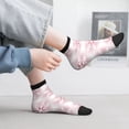 thumbnail image 5 of Bingfone Christmas Snowflakes Design Patterned Men's Women's Casual Cotton Socks, 5 of 5