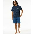 thumbnail image 4 of Rip Curl DARK NAVY Men's Pushin Daisies Tee, US Large, 4 of 4