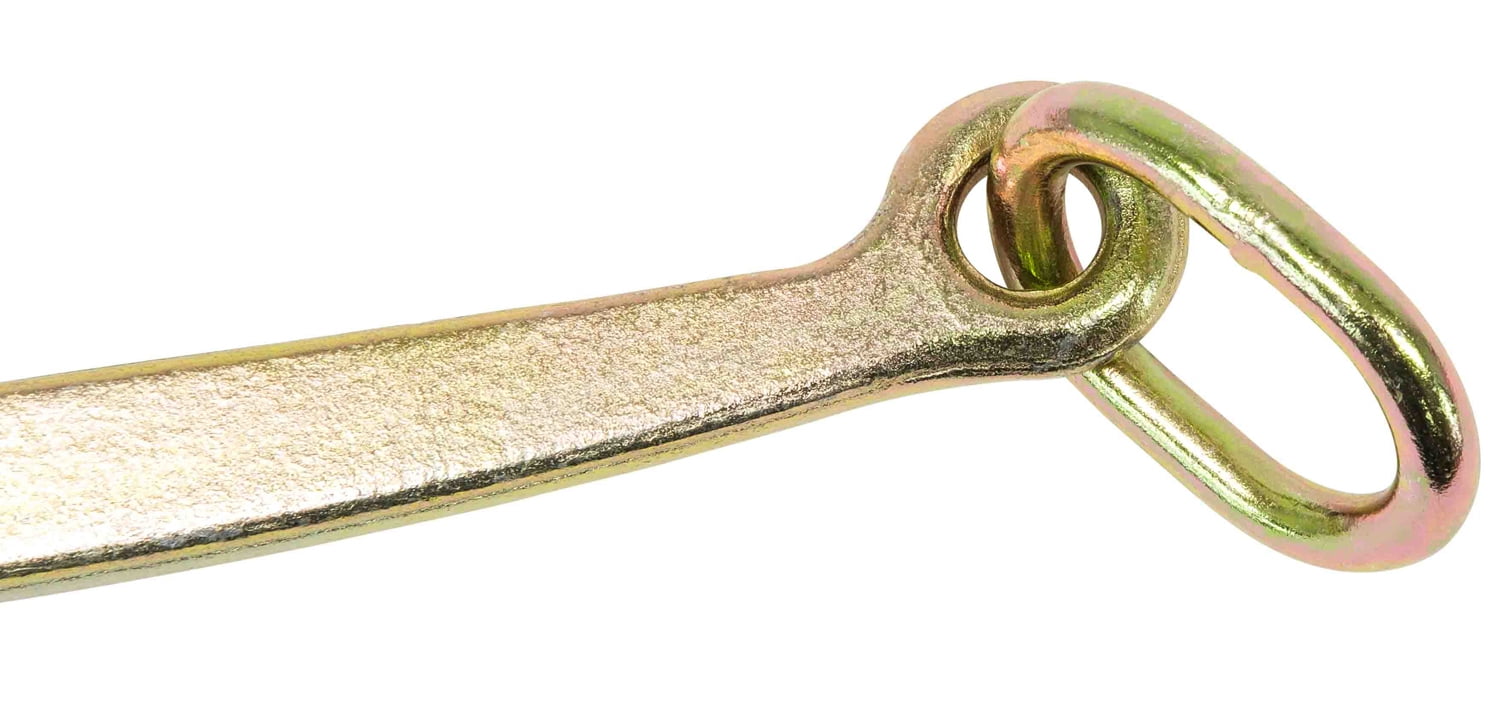 Mytee Products (2 Pack) 15" Inch J Hook Heavy Duty Grade G70 Tow Axle Strap Wrecker Roll Back Clevis 5400#