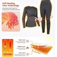 thumbnail image 2 of Charmo Thermal Underwear Sets for Womens Long Johns Seamless Warm Base Layer Top & Bottoms Moisture-Wicking for Cold Weather, 2 of 10