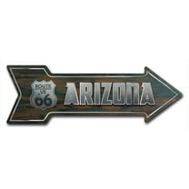 SignMission Decal Art Arizona 66 Decal Indoor/ Outdoor Decor 24" Direction Sticker Vinyl Wall Decals