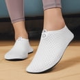 thumbnail image 6 of Womens Shoes Flats Sneakers Casual Slip On Fashion Solid Color Men Women Flats Shoes Soft Breathable Comfortable Lightweight for Walking, 6 of 8