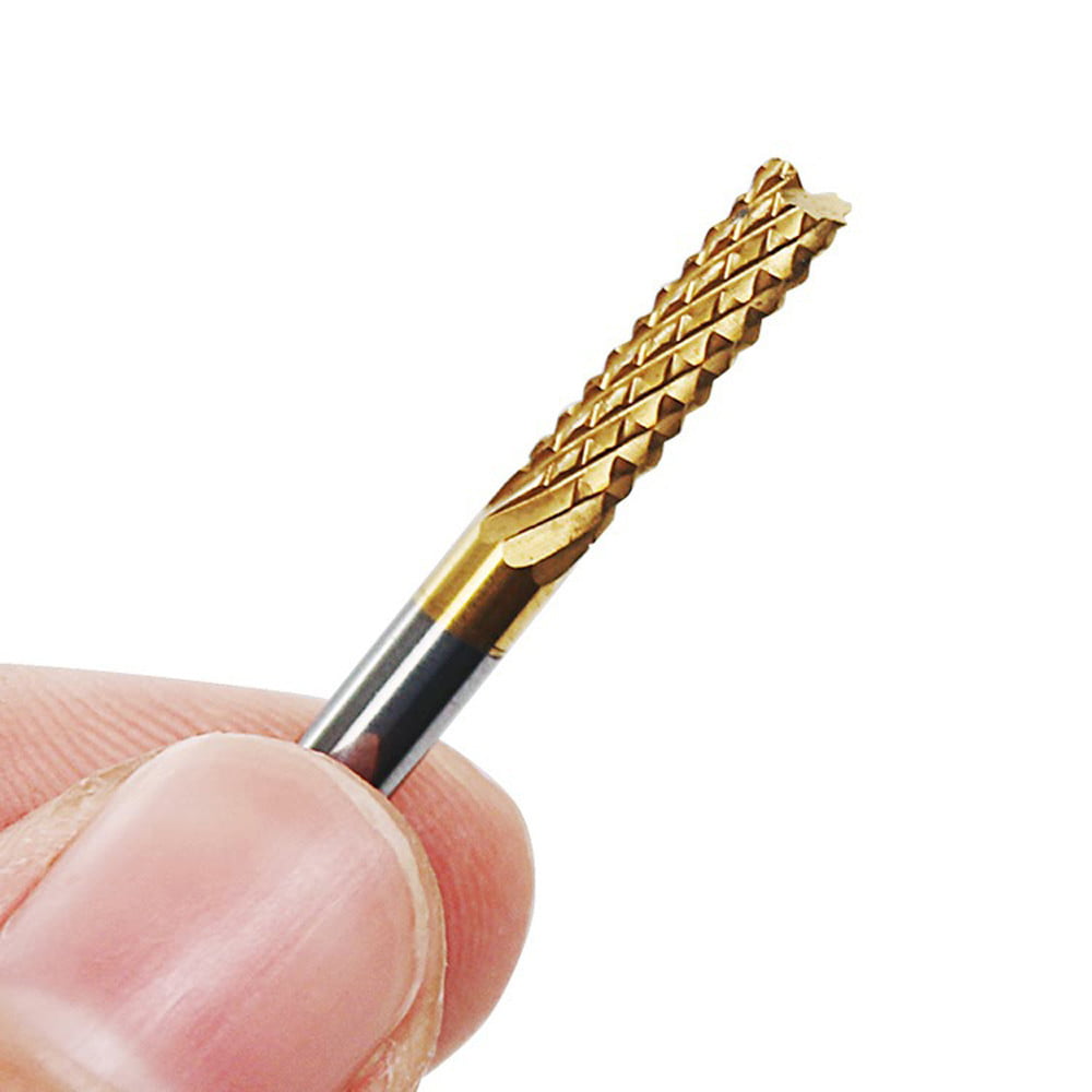 10x 0.8mm NEW Carbide PCB Rotary Tool Jewelry CNC Engraving Drill Bits End Mill 
