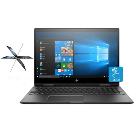 HP Envy X360 15z Convertible 2-in-1 Premium Home and Business Laptop (AMD Ryzen 5 2500U Quad-Core, 16GB RAM, 1TB HDD + 256GB PCIe SSD, 15.6