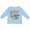 AE-Light Blue, variant on Id Rather Be Hanging with my Mimi- Cute Sloths Boys or Girls Long Sleeve Toddler T-Shirt