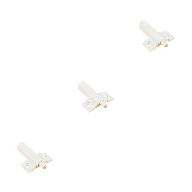 Eigraketly Herrajes de amortiguación para cocina, puerta de armario, muebles, cajón de tope montado en armario, amortiguadores silenciosos, Type1 NO1