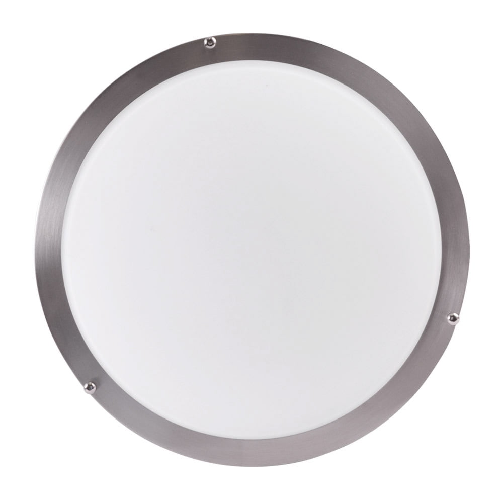 Better Homes & Gardens 14" LED Flush Mount Light, 5 Adjustable Color Temps, Indoor Use, ETL Certified, Energy Star Rated, Brushed Nickel