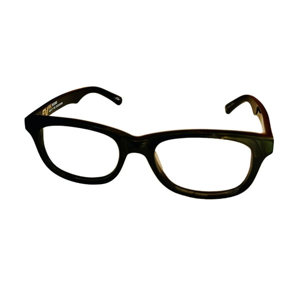 Electric Mens Plastic Rectangle Eyeglass Frames Bessie EV0310010 Gloss Black 49mm 1 Pair