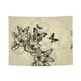thumbnail image 2 of Bingfone Vintage Floral Tapestry Wall Hanging Decor for Living Room Bedroom Dorm Classroom Office Decor 29x37 Inch, 2 of 8