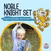 Liontouch - Noble Knight Foam Sword & Shield For Boys, Blue - Age 3-8 years | Safe Medieval Set For Pretend Play, Dress Up & Costumes
