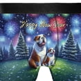 thumbnail image 4 of Happy New Year Bulldog Family Cheer Winter Midnight Firework All Over Print Boxer Briefs Underwear for Men Dad Dog Lover Gifts Idea - 02025, 4 of 6
