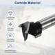 thumbnail image 2 of Broca Forstner Uxcell para trabajar la madera, 1.01in (26mm) con punta de carburo y vástago redondo para abrir agujeros en madera, 2 of 7