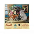 thumbnail image 3 of SUNSOUT INC - Kitten Tableau - 500 pc Jigsaw Puzzle by Artist: Image World - Finished Size 18" x 24" - MPN# 42929, 3 of 6