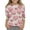 Pink, variant on "Howdy Y'all" Toddler & Girls 3/4 Sleeve Top - Pink Plaid Cow Print Heart Soft Knit Casual Pullover Western-Style Valentine's Fashion Kids Shirt Multiple Sizes
