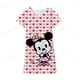 thumbnail image 2 of Niñas camiseta de dibujos animados niños Disney Minnie Mickey Mouse vestido estampado niñas verano manga corta camiseta vestido Mermaid11T-12T Gao Jinjia LED, 2 of 2