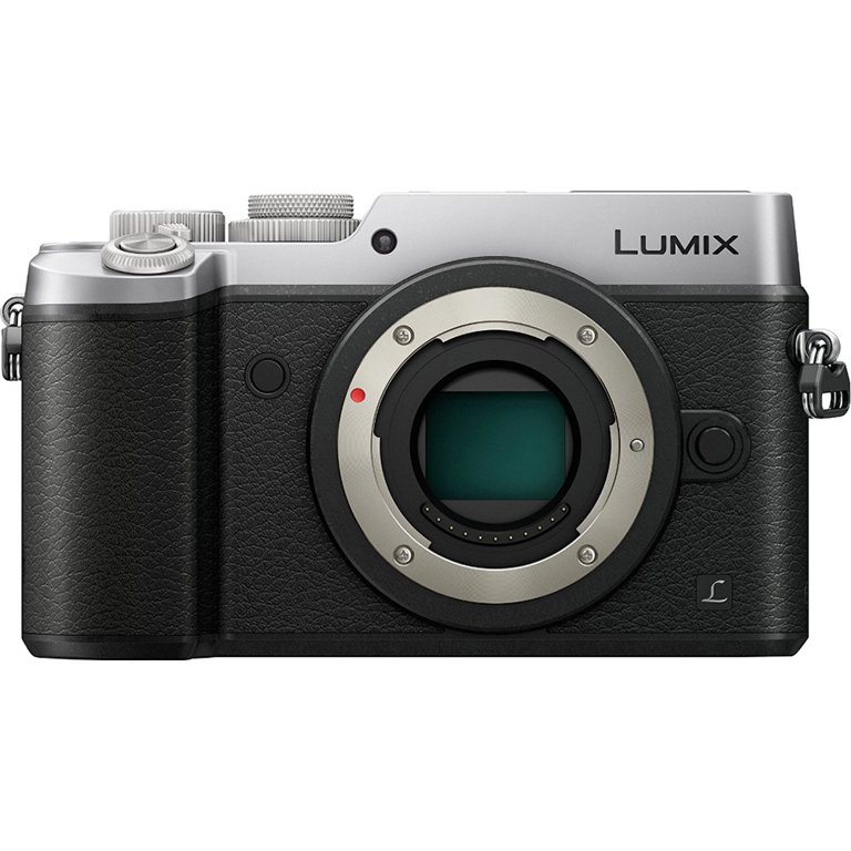 Panasonic LUMIX GX8 DSLM Silver Camera Body and LUMIX G 12-35mm