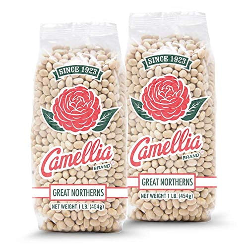 Camellia Brand Dry Great Northern Beans 1lb (2pk) - Walmart.com