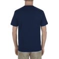 thumbnail image 2 of Alstyle 1305 Cotton Pocket T-Shirt Navy S, 2 of 2