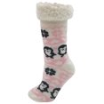 thumbnail image 3 of Fluffy Thermal Sherpa Slipper Socks, 3 Pairs for Women, Ultra Soft Christmas Winter Non Skid (Pack F), 3 of 6