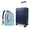 Navy Blue, variant on Suitcase Set 4 Piece Luggage Set Carry On Travel Luggage TSA Lock Spinner Wheels Hardshell Lightweight Luggage Set