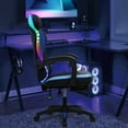 thumbnail image 2 of Aruwei Gaming Chair with RGB LED Lights, Ergonomic Massage Chair with Footrest, Lumbar Support for Video Games, 2 of 7