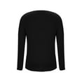 thumbnail image 5 of zbxnLI Women's Maternity Shirts Long Sleeve Crew Neck Tops Stretchy Tee Loose Casual Comfy Shirt Pullover Outfits, 5 of 7