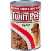 Twin Pet Beef Flavor Loaf Wet Dog Food, 22 oz Can