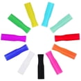 thumbnail image 5 of 22Pcs Conseils de Pailles Réutilisables, Conseils de Paille en Silicone, Conseils de Pailles de Qualité Alimentaire Multicolore Couvre Seulement pour 1/4 Pouce de Large (6MM de Diamètre) Pailles en Acier Inoxydable par, 5 of 5
