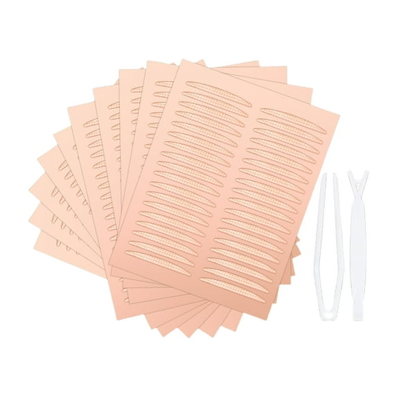 huanledash 1 Set Eyelid Tape Good-adhesion Long Lasting Invisible Perfect Fitting Natural Trace-less Enlarge Eyes Double Eye Sticker Female Supply
