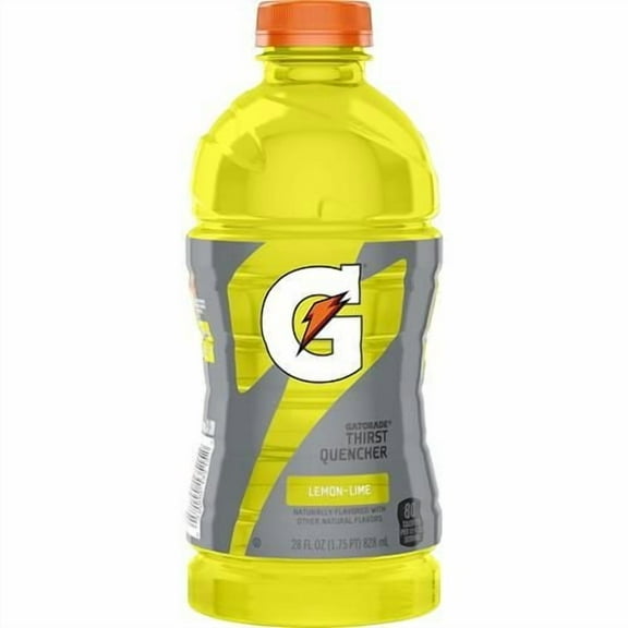Gatorade Lemon Lime Thirst Quencher, 28 Fl Oz Bottle - Pack of 2