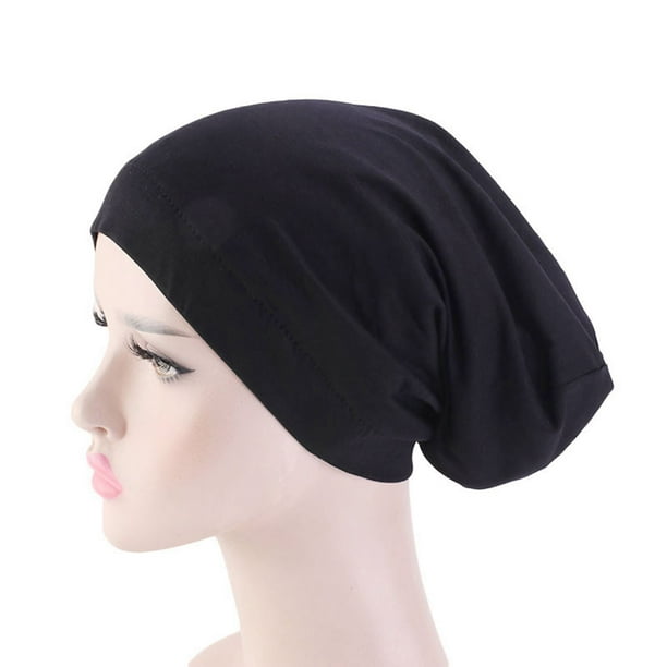 Cubierta de algodón para el cabello, gorro para dormir, gorro para dormir con forro sedoso, gorro CACAGOO Gorra de dormir