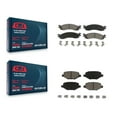 thumbnail image 1 of CMX Front Rear Ceramic Brake Pads Kit for Car 2010-2012 Ford Taurus SHO KCX-100002, 1 of 9