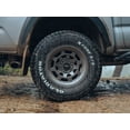 thumbnail image 4 of RockTrix RT117 17 inch Wheel for 2004-2026 Ford F150, 17x9 6x135 Rims -12mm Offset, 4.5in Backspacing, Matte Gunmetal, 2200 lb Weight Rating, Also compatible with Bronco Raptor, 4 of 8