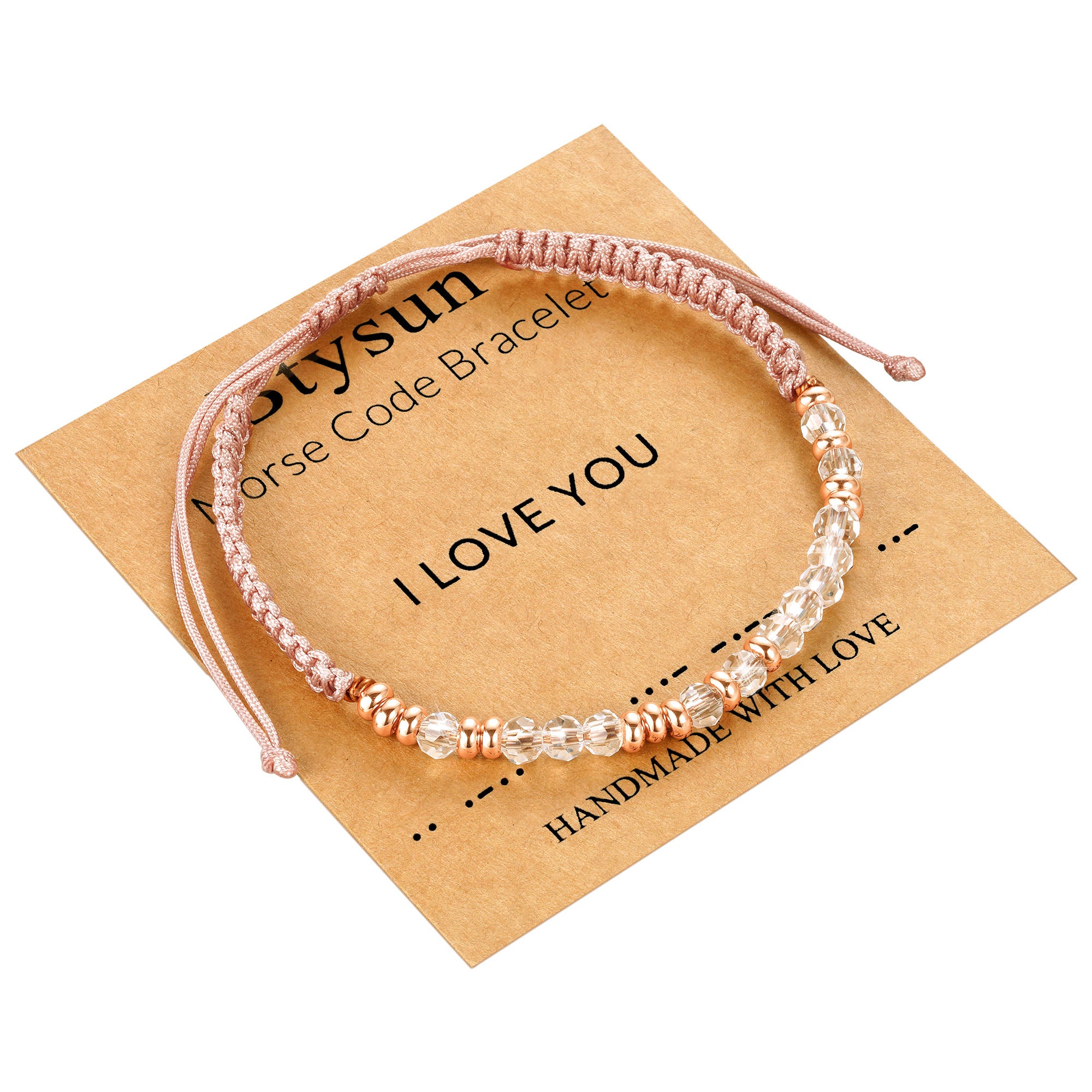Birthday Gifts for Women Morse Code Bracelets for Women Charm Bracelets