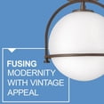 thumbnail image 4 of 3407KZ Hinkley Lighting Somerset - 1 Light Medium Pendant in Transitional Style - 11.5 Inches Wide by 17 Inches High-Buckeye Bronze Finish, 4 of 15