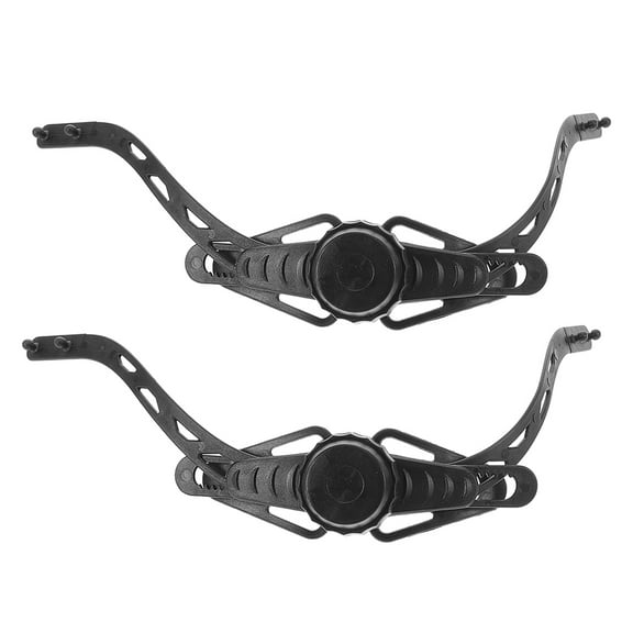 GOOHOCHY  2 Pcs Sports Chin Strap Multifunctional Safety Helmet Straps Black
