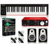Nektar SE49 49-Key USB MIDI Keyboard Controller Packages Advanced Virtual Instrument Package