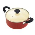 thumbnail image 2 of Cook N Home NC-00359 Nonstick Ceramic Coating PTFE-PFOA-Cadmium Free 10-Piece Cookware Set, Red, 2 of 4