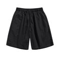 thumbnail image 3 of cfhntfmh Wide Leg Shorts for Men Loose Casual Elastic Low Waisted Lounge Shorts Big and Tall Summer Baggy Beach Shorts with Pockets, 3 of 4