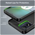 thumbnail image 4 of Funda para Motorola Moto E13, funda protectora para Motorola Moto E13, funda de silicona de estilo empresarial para teléfono Motorola E13, 4 of 5