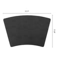 thumbnail image 6 of Placemats Set of 4 Wedge Placemats for Kitchen Dining Table Decor Washable Heat Resistant Table Place Mats Black 17.7x11.8inch, 6 of 6