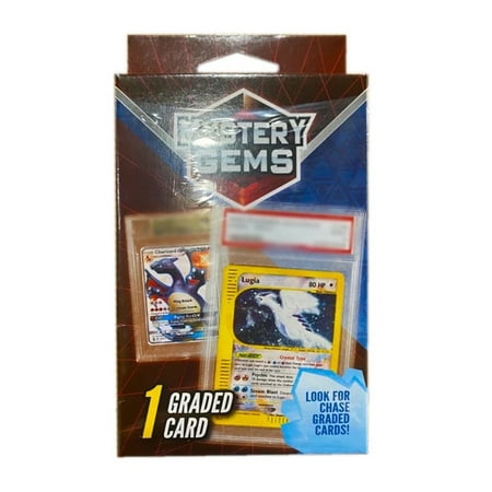Pokemon Trading Card Games Mystery Gems Hanger Box - Includes 1 graded card