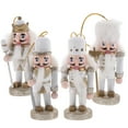 thumbnail image 5 of 4pcs Christmas Nutcracker Ornaments Nutcracker Figurine Christmas Table Decoration, 5 of 7