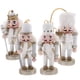 thumbnail image 2 of 4 adornos navideños de cascanueces, figura de cascanueces, decoración de mesa navideña, 2 of 6