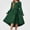 Green, variant on Teylalorva Dresses of Girls (4-13), Sweet Flowy Belted Party Dresses Crew Neck Long Sleeve Fashion Outfit Summer Occasions Purple Size 6